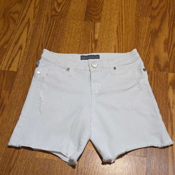 Rock & Republic Pants - Rock & Republic Light Gray Jean Shorts